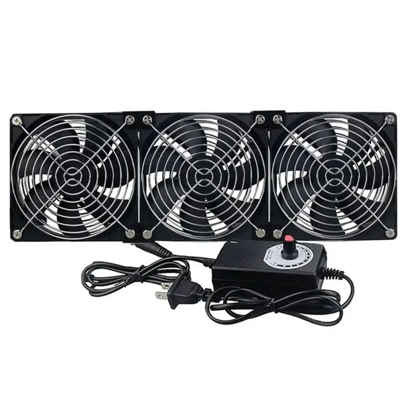 120mm High Speed Cooling Fan – 3000RPM Chassis Radiator for Server Workstations