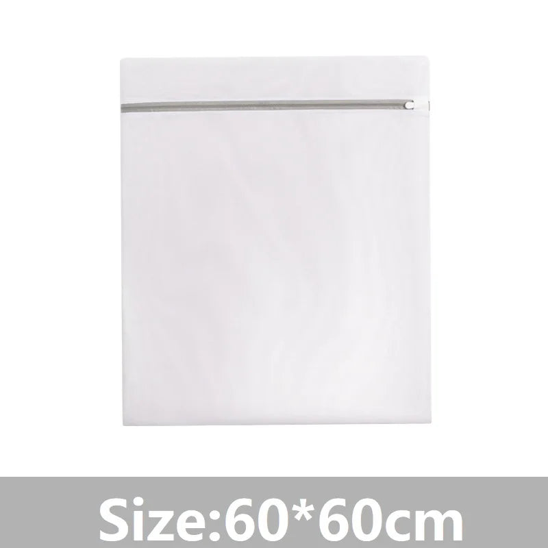 Mesh Laundry Washing Bag – Durable Zippered Net for Delicate Clothes