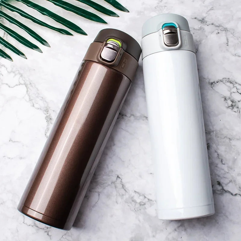 Vacuum Insulated Flask – 500ml Stainless Steel Bottle for Travel and Coffee