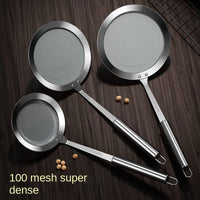 Stainless Steel Mesh Strainer – Fine Sieve for Kitchen Food Filtering