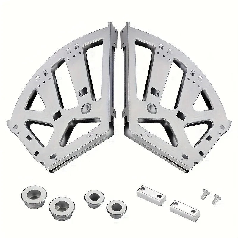 Stainless Steel Flip Shoe Rack – Thickened Hardware for Cabinet Storage