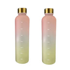 Motivational Frosted Water Bottle – 32oz Leakproof BPA Free for Fitness Gym
