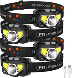 Rechargeable LED Headlamp – Ultra-Light Waterproof Light for Outdoor Sports