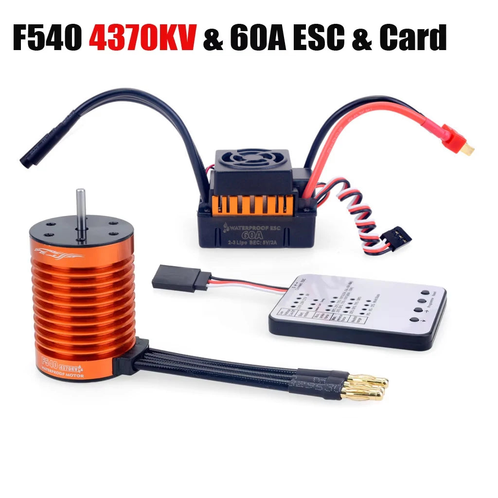 Waterproof Brushless Motor and ESC – Performance Upgrade for RC Trucks