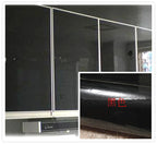 Black Wood Grain PVC Wallpaper – Self-Adhesive Film for Kitchen Cabinets