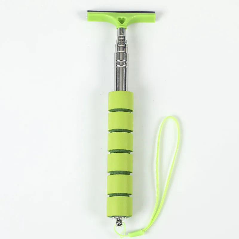 Telescopic Rearview Mirror Wiper – Retractable Glass Cleaner for Car Detailing