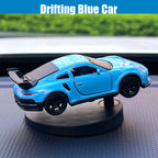 Drifting Car Dashboard Ornament – Swinging Model for Racing Enthusiasts