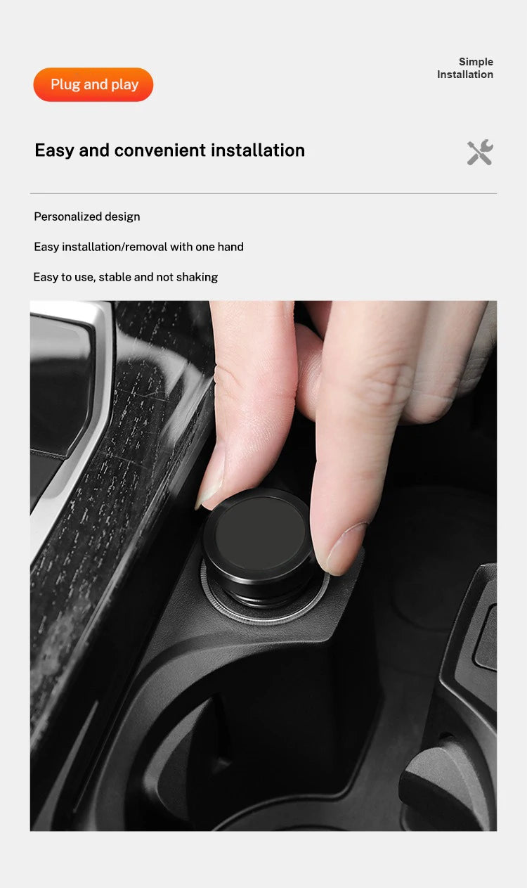 Cigarette Lighter Dust Cap – Protective Button Cover for MG Series Vehicles