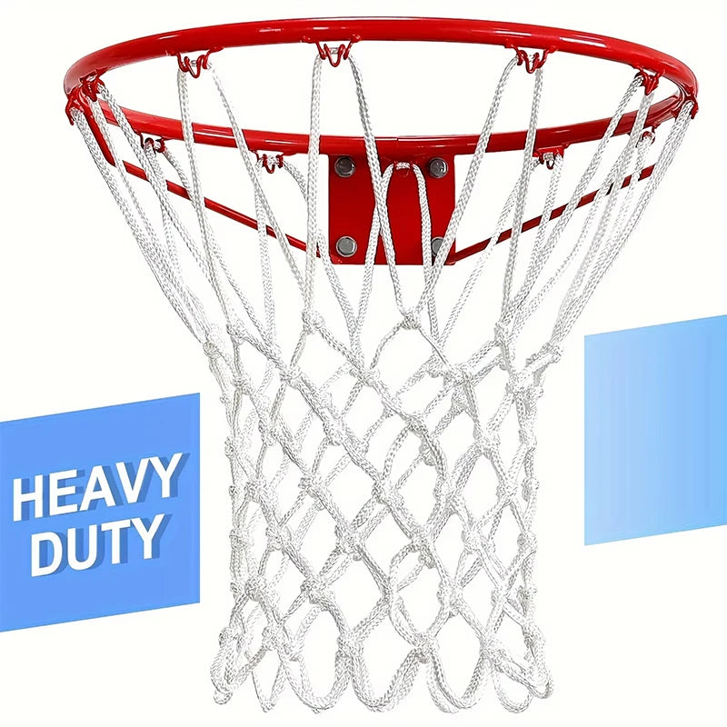 Heavy Duty Basketball Net – 12 Loop Replacement for Outdoor Sports Courts