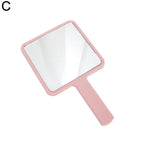 Handheld Square Makeup Mirror – Portable Vanity Mirror for Salon and Travel