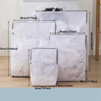 Mesh Zipped Laundry Bag – Anti-Deformation Polyester Net for Washing Machines