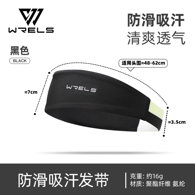 Breathable Elastic Sweatband – Moisture Wicking Headband for Fitness Sports