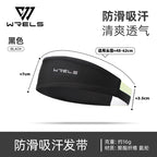 Breathable Elastic Sweatband – Moisture Wicking Headband for Fitness Sports
