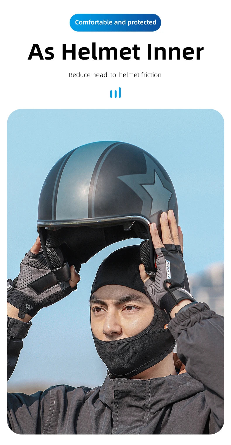 Summer Cooling Balaclava – UV Protection Face Mask for Cycling and Sports