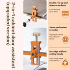 Cabinet Door Installation Jig – 6/8/10mm Positioning Tool for Woodworking