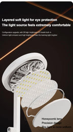 Foldable LED Desk Lamp – Rechargeable USB Reading Light for Home Office