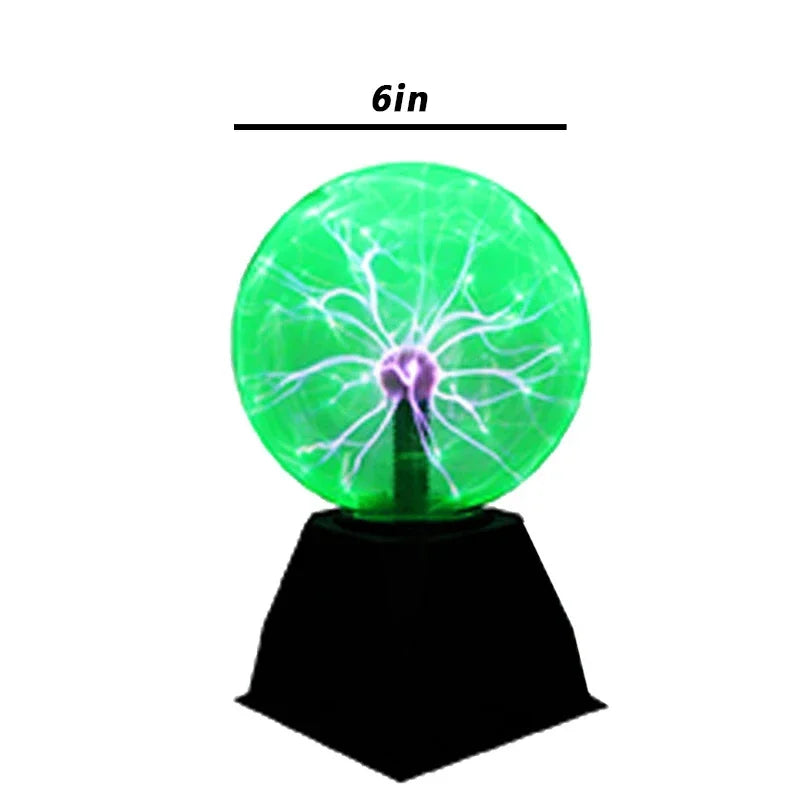 Magic Plasma Ball Lamp – Interactive Electrostatic Light for Kids Decor