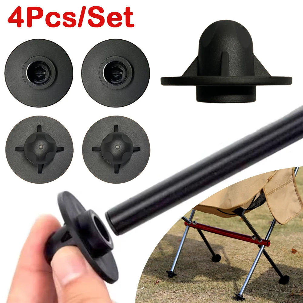 Moon Chair Anti-Sinking Leg Covers – Durable Foot Protectors for Outdoor Camping