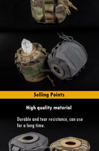 Molle Tissue Dispenser – Tactical Roll Paper Storage for Outdoor Hunting