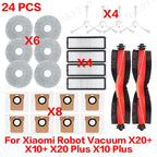 Vacuum Replacement Parts Kit – Dust Bags and Filters for Xiaomi Robot Vacuums