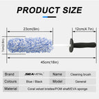 Car Wash Brush – Plush Non-Slip Tool for Wheels and Rims Cleaning