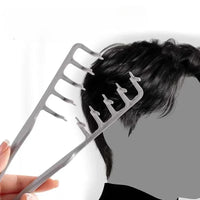 Wide-Tooth Volumizing Comb – Fluffy Texture Tool for Men Hair Styling