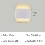 Modern LED Wall Sconce – Minimalist Indoor Lighting for Bedroom and Living Room