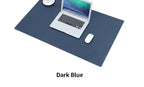 PU Leather Desk Mat – 70x35cm Waterproof Pad for Office and Gaming
