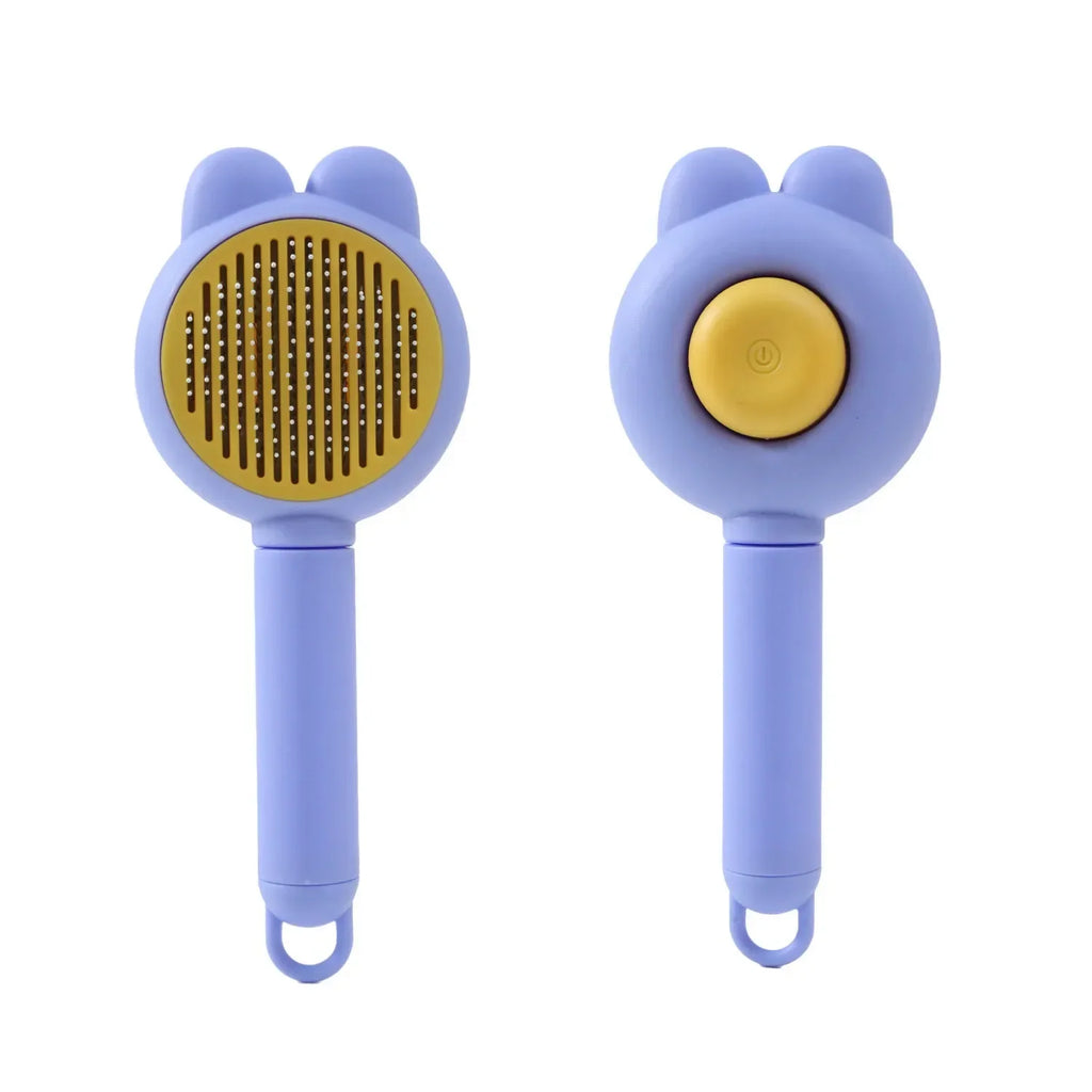 Self Cleaning Pet Brush – Grooming Tool for Dogs and Cats