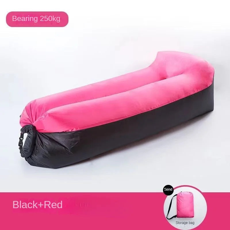 Portable Inflatable Sofa – Folding Air Lounger for Camping and Outdoor Travel
