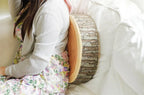 Stump Shaped Decorative Pillow – Soft Wood Grain Cushion for Home and Car Decor
