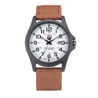 XINEW Nylon Band Quartz Watch – Military Casual Wristwatch for Men