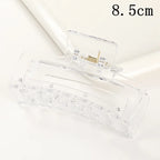 Large Plastic Hair Claw – Korean Fashion Clip for Women Styling