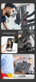 Magnetic Phone Ring Holder – Double-Sided MagSafe Kickstand for Smartphones