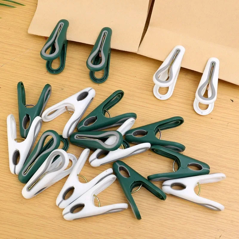 Windproof Laundry Clothes Pegs – Durable Clamps for Home Drying Organizer
