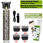 Cordless Electric Hair Trimmer – Professional Barber Shaver for Men
