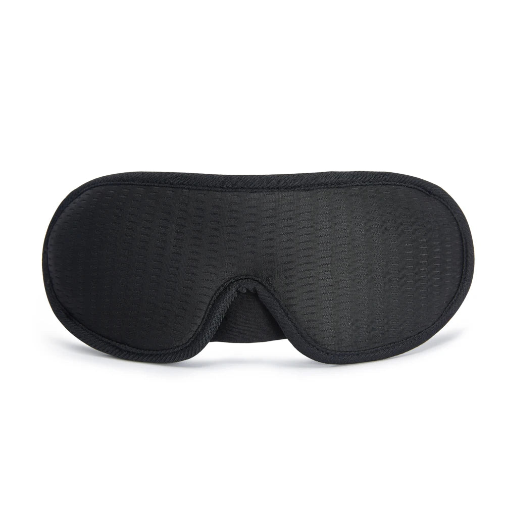 Soft 3D Contoured Eye Mask – Breathable Light Blocking for Travel Sleeping