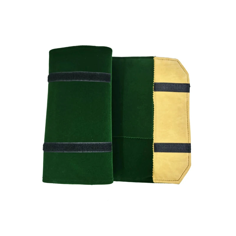 Velvet Watch Roll Bag – Portable Jewelry Organizer for Travel Storage