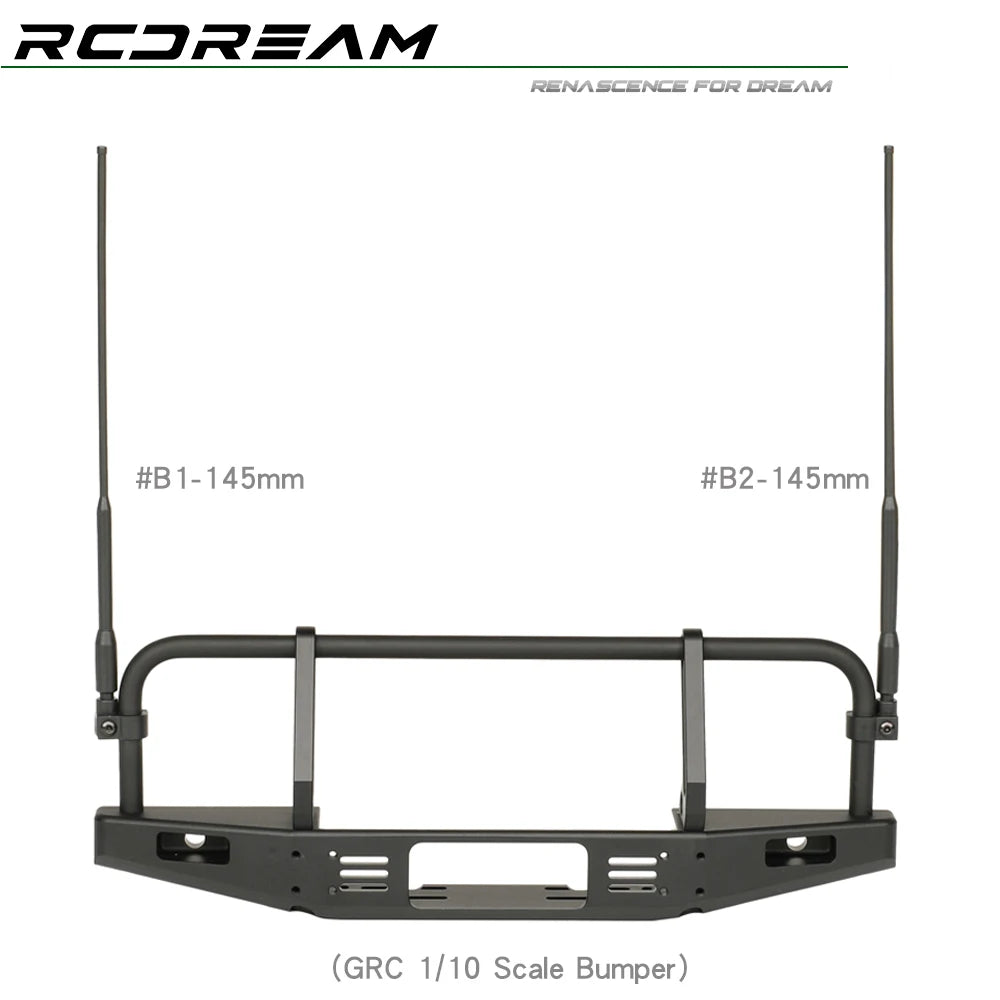 Simulation Antenna Decoration for 1/8 to 1/18 Scale RC Crawlers