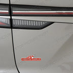 Metal Racing Flag Emblem – Monte Carlo Grille Badge for Skoda Sport Line