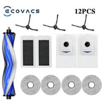 Robot Vacuum Replacement Kit – Dust Bags and Brushes for Ecovacs X5 OMNI