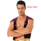 Arabian Prince Costume – Men’s Aladdin Cosplay Outfit for Halloween