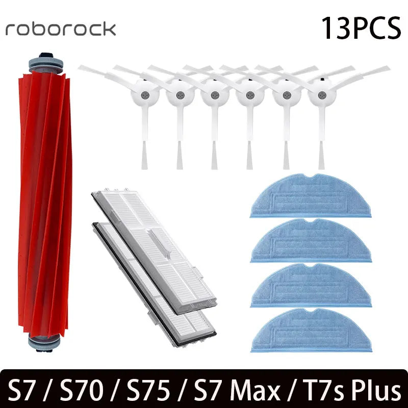 Vacuum Replacement Parts – Main Brush Hepa Filter for Roborock S7 Series