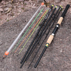 Carbon Fiber Feeder Fishing Rod – 3M Cork Handle Pole for Carp Angling