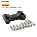 Motorcycle Handlebar Risers – Aluminum Clamp Backs for Yamaha TMAX 560
