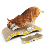 Corrugated Cardboard Cat Scratcher – Durable Claw Sharpening Pad for Cats