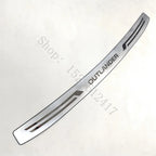 Stainless Rear Bumper Protector – Trunk Sill Plate for Mitsubishi Outlander