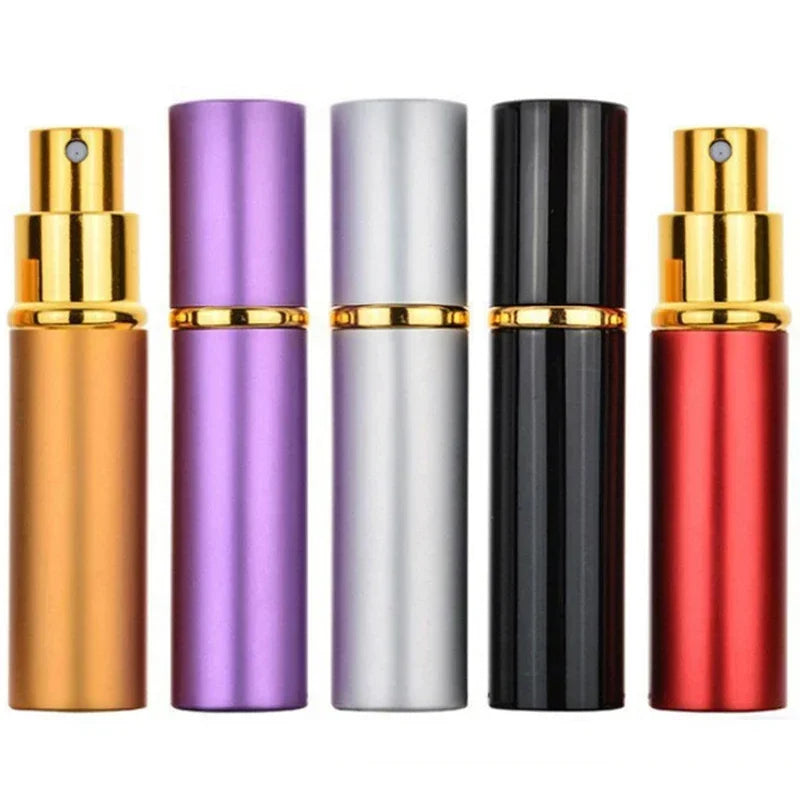 Aluminum Perfume Atomizer – 10ml Refillable Spray Bottle for Travel