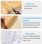 3D Self-Adhesive Brick Wallpaper – Peel and Stick Decor for Home DIY Projects