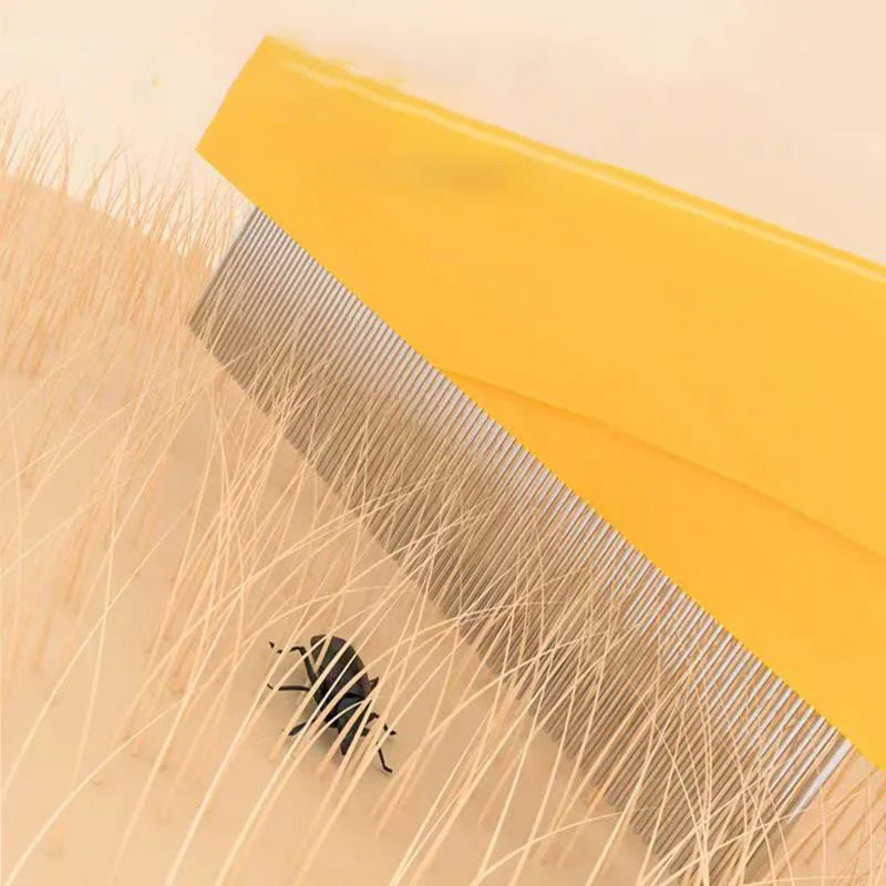 Stainless Steel Flea Comb – Shedding Grooming Tool for Cat and Dog Pets